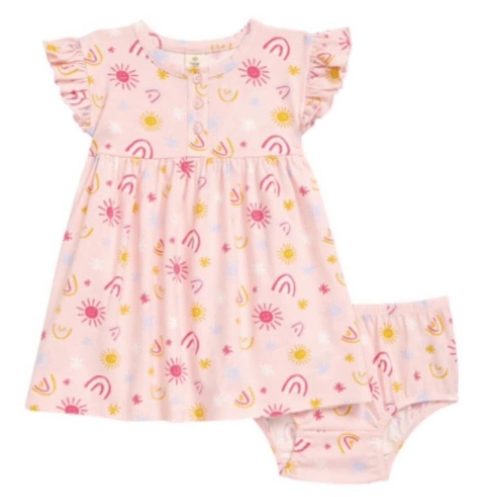 TUCKER + TATE Dress & bloomers PINK size 9m Nordstrom